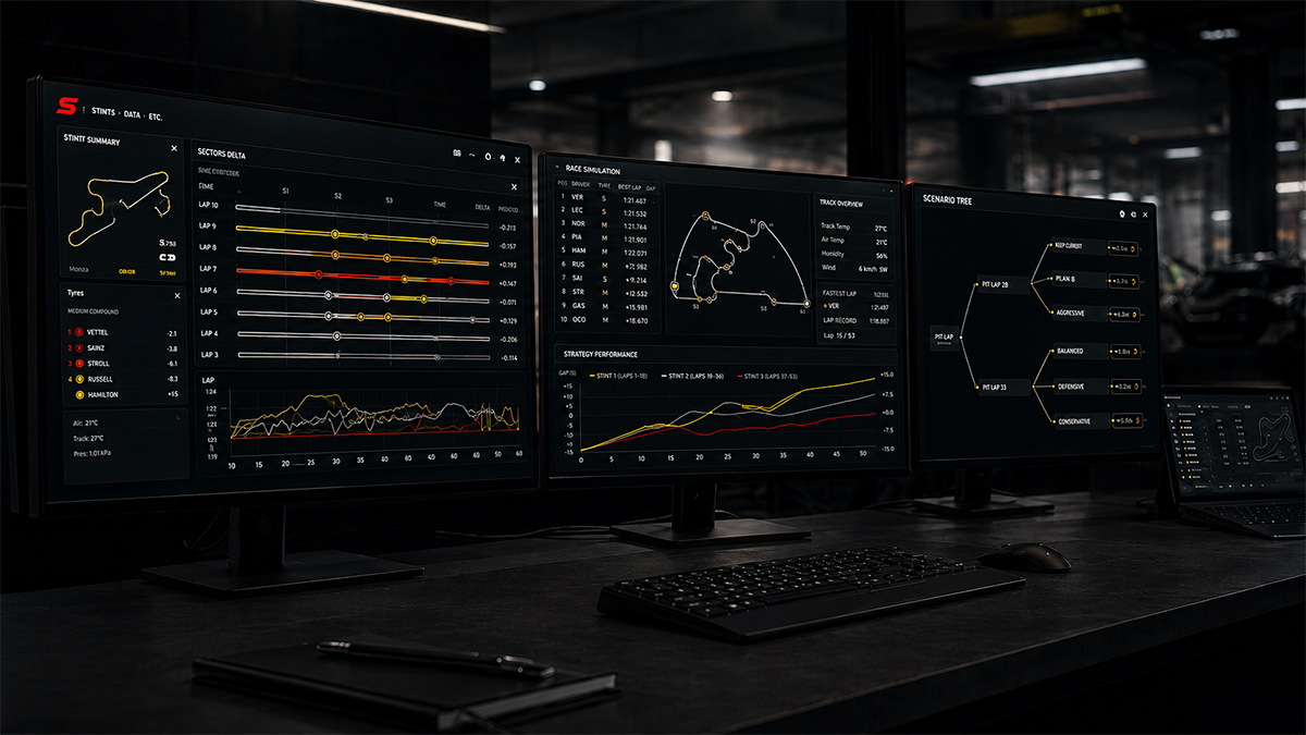 SIRIO Race Lab data and race engineering workspace
